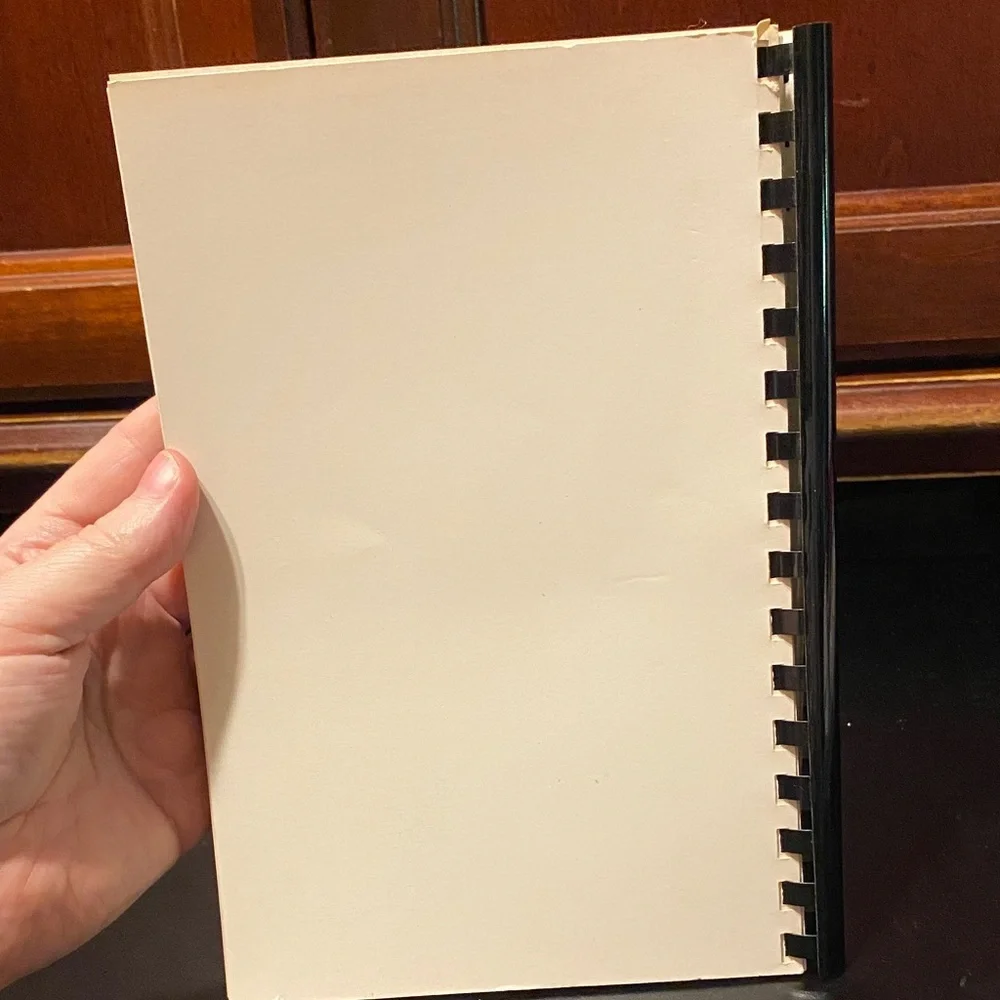 Allegheny Eats 1987 community Recipe Book